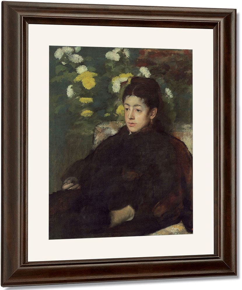 Mademoiselle Malo By Edgar Degas Fine Art Print