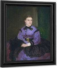 Mademoiselle Sicot By Pierre Auguste Renoir Fine Art Print