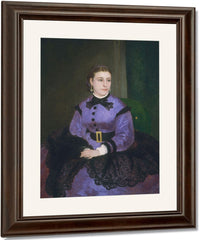 Mademoiselle Sicot By Pierre Auguste Renoir Fine Art Print