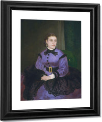 Mademoiselle Sicot By Pierre Auguste Renoir Fine Art Print