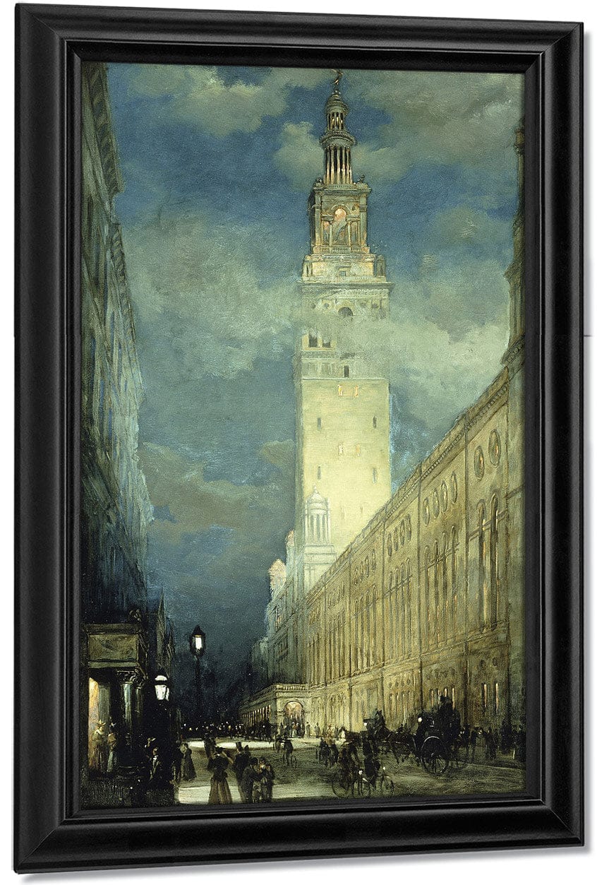 Madison Square Garden By James Smillie Fine Art Print