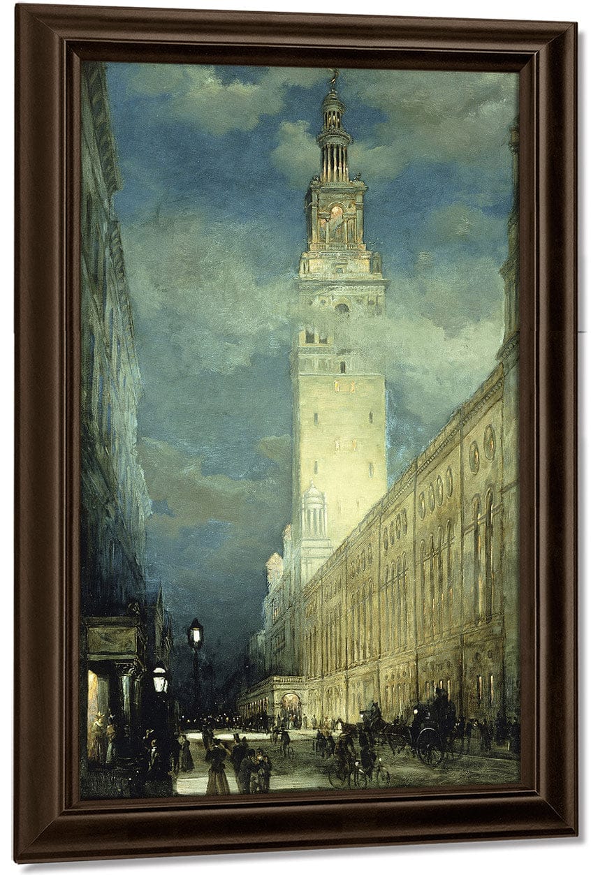 Madison Square Garden By James Smillie Fine Art Print