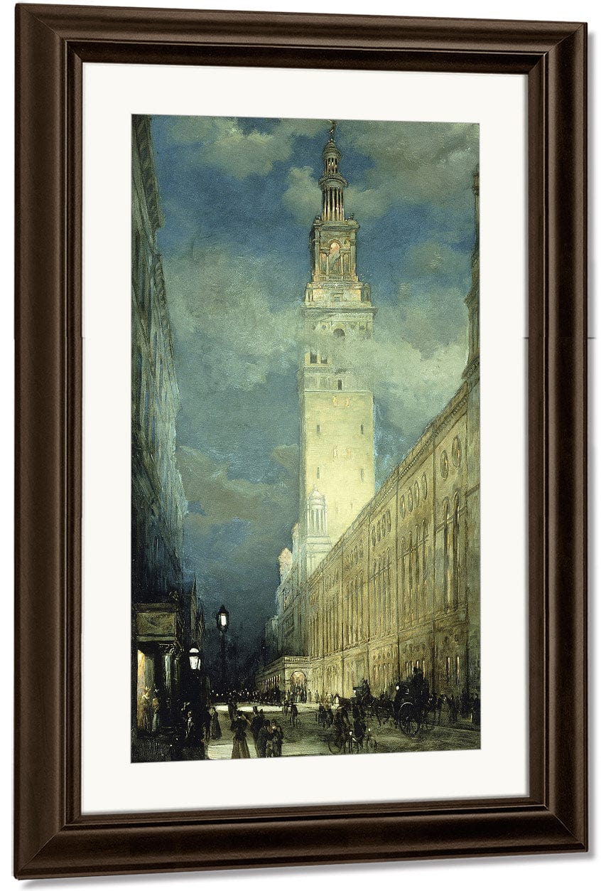 Madison Square Garden By James Smillie Fine Art Print