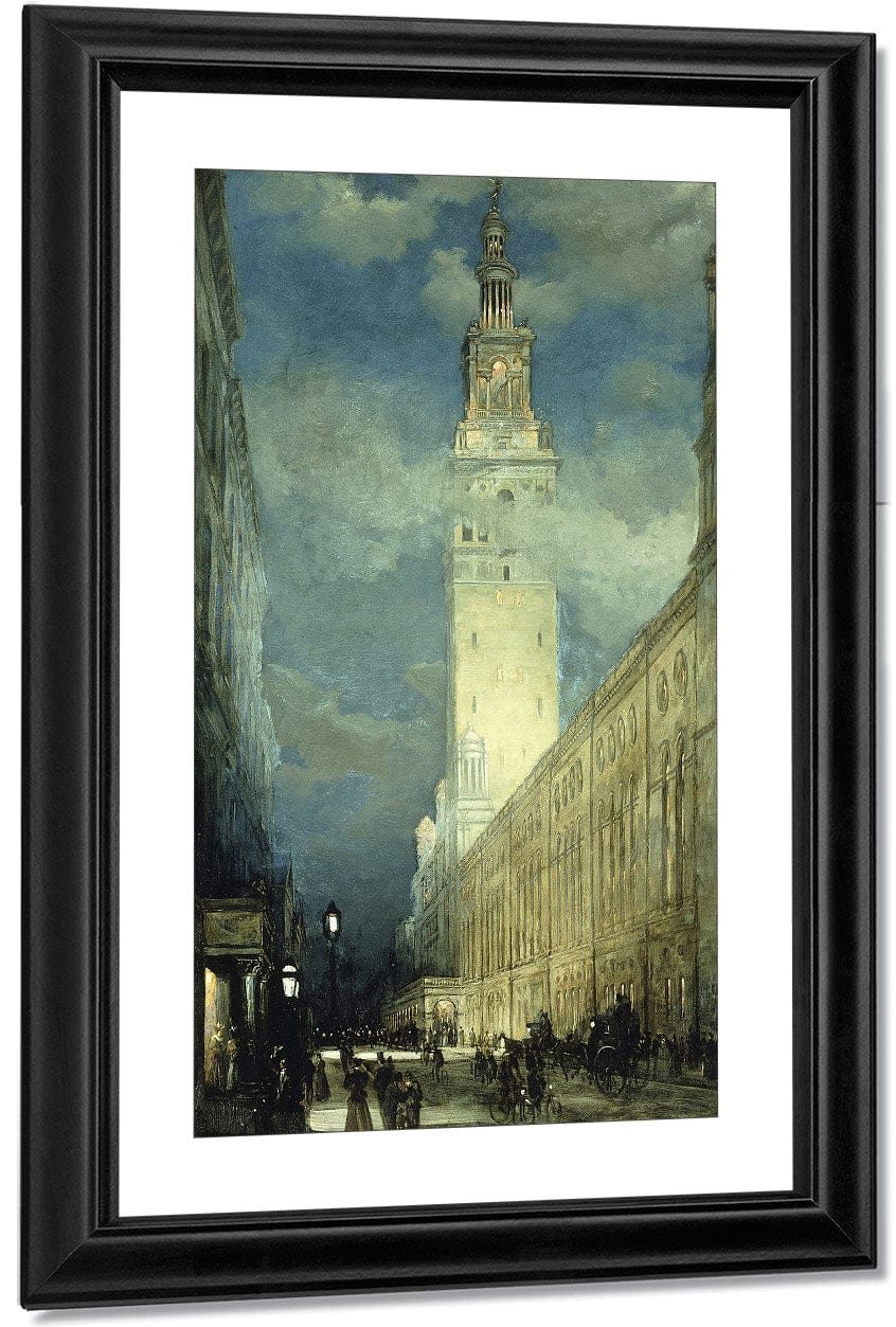 Madison Square Garden By James Smillie Fine Art Print