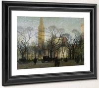 Madison Square In The Afternoon By Paul Cornoyer Fine Art Print