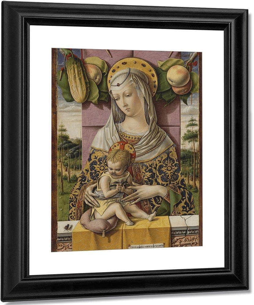 Madonna And Child 1480 By Carlo Crivelli Fine Art Print