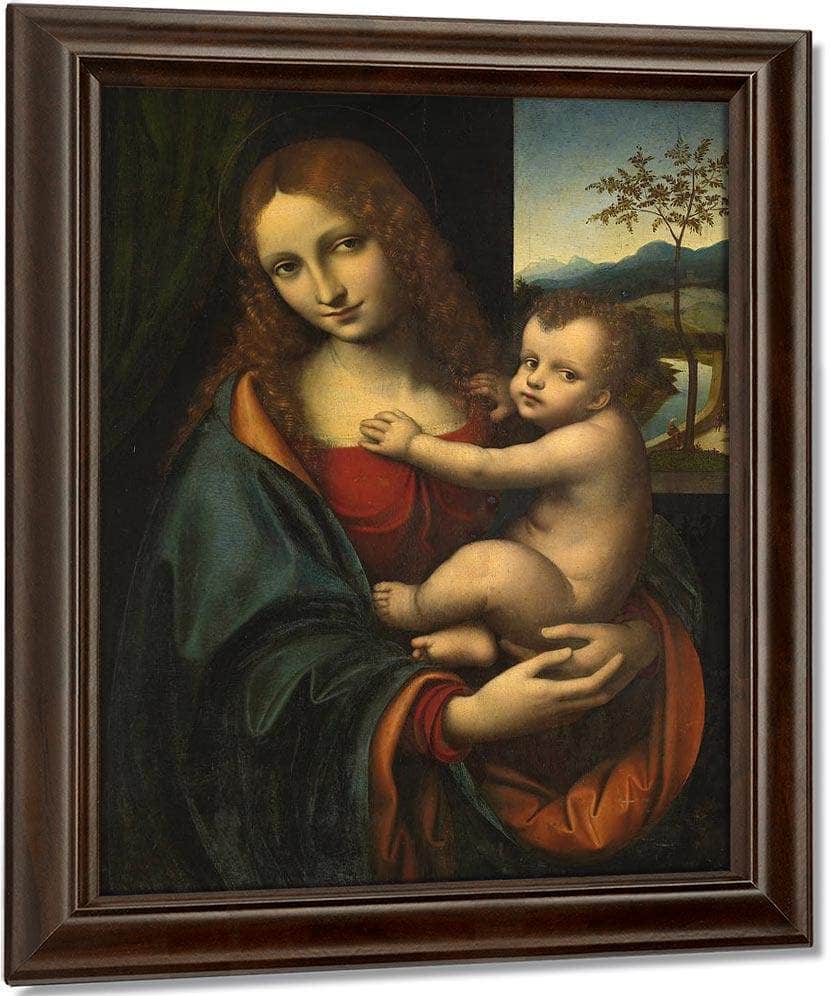 Madonna And Child 1525 By Giampietrino Fine Art Print