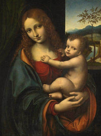 Madonna And Child 1525 By Giampietrino Fine Art Print