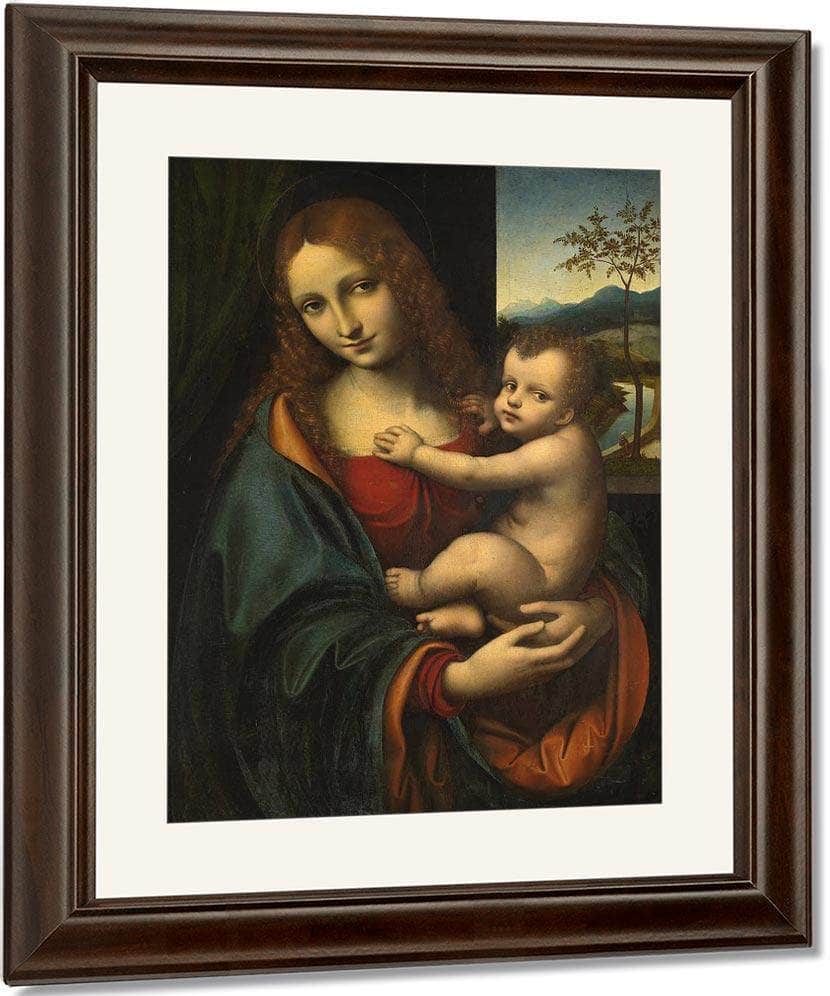 Madonna And Child 1525 By Giampietrino Fine Art Print