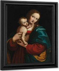 Madonna And Child Giampietrino By Giampietrino Fine Art Print