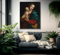 Madonna And Child Giampietrino By Giampietrino Fine Art Print