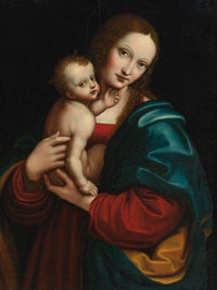 Madonna And Child Giampietrino By Giampietrino Fine Art Print