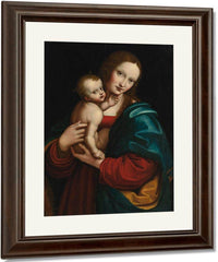Madonna And Child Giampietrino By Giampietrino Fine Art Print