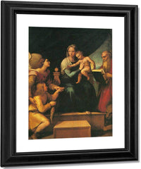 Madonna Della Sedia By Raphael Fine Art Print