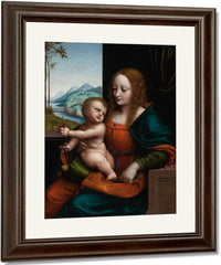 Madonna Of The Cherries 1525 By Giampietrino Fine Art Print