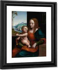 Madonna Of The Cherries 1525 By Giampietrino Fine Art Print