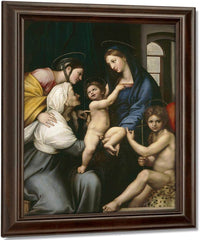 Madonna Of The Cloth By Raphael Fine Art Print