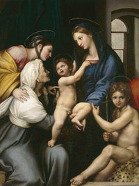 Madonna Of The Cloth By Raphael Fine Art Print