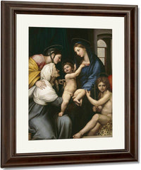 Madonna Of The Cloth By Raphael Fine Art Print
