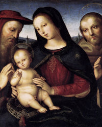 Madonna With Child And Saints 1502 By Raphael Sanzio Fine Art Print