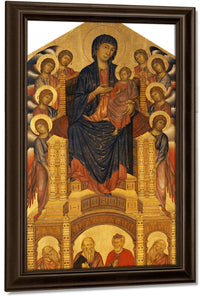 Maesta Of Santa Trinita 1290 By Cimabue Fine Art Print