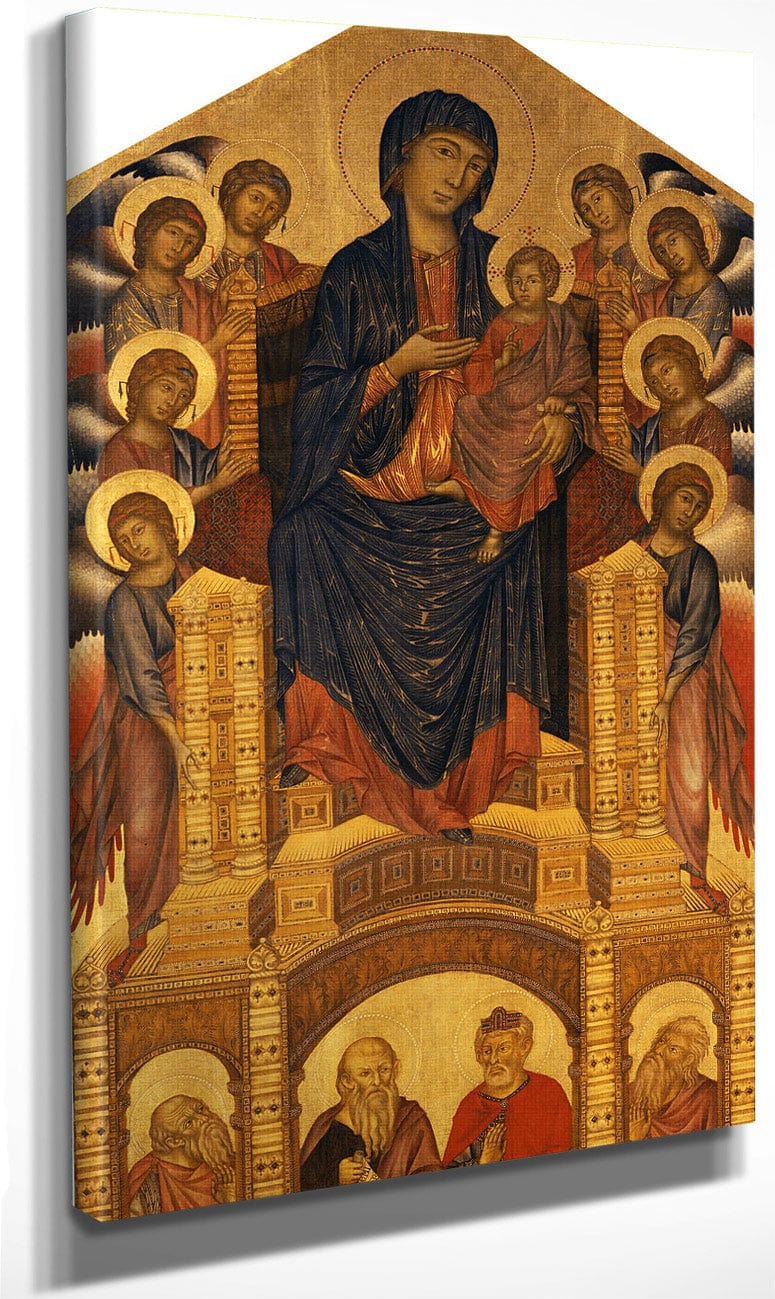 Maesta Of Santa Trinita 1290 By Cimabue Fine Art Print