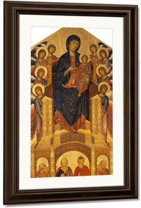 Maesta Of Santa Trinita 1290 By Cimabue Fine Art Print