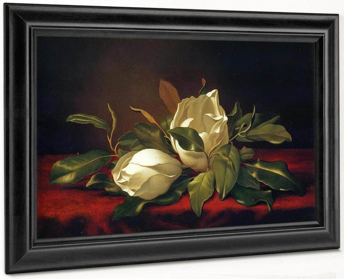 Magnoliae Grandiflorae By Martin Johnson Heade Fine Art Print