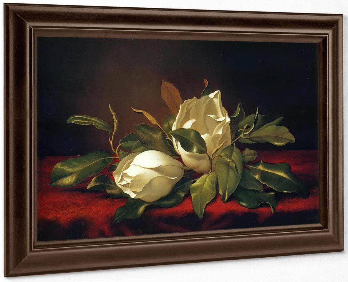 Magnoliae Grandiflorae By Martin Johnson Heade Fine Art Print