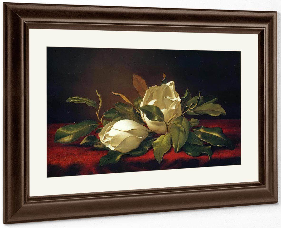 Magnoliae Grandiflorae By Martin Johnson Heade Fine Art Print