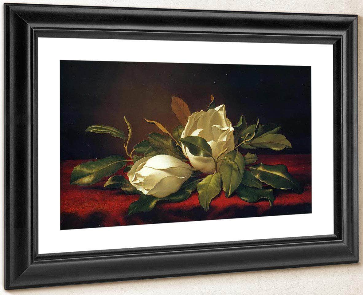 Magnoliae Grandiflorae By Martin Johnson Heade Fine Art Print