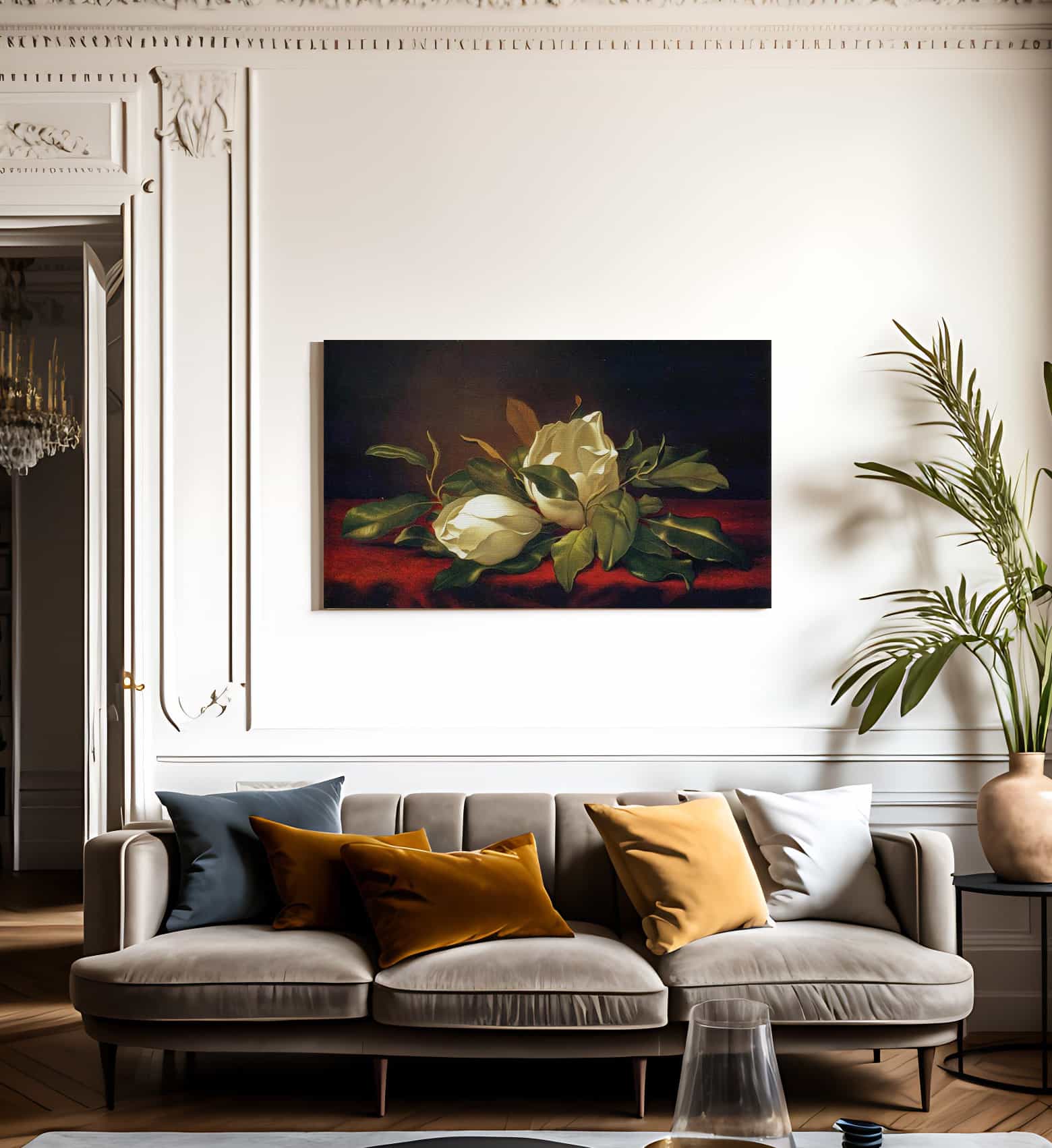 Magnoliae Grandiflorae By Martin Johnson Heade Fine Art Print