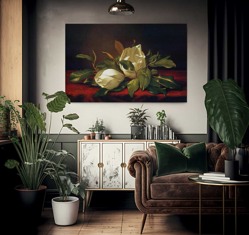 Magnoliae Grandiflorae By Martin Johnson Heade Fine Art Print