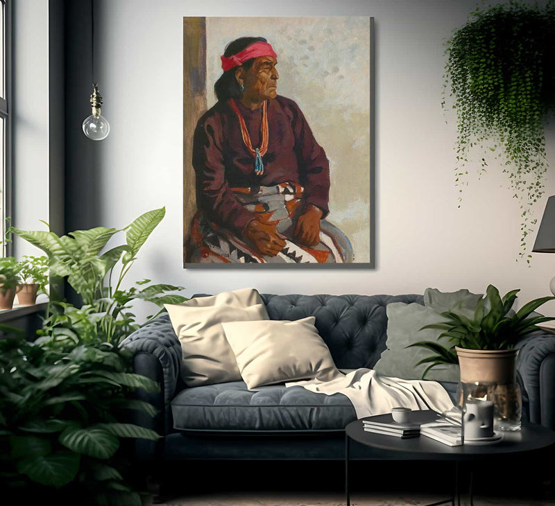 Mah Ko To By Maynard Dixon Fine Art Print