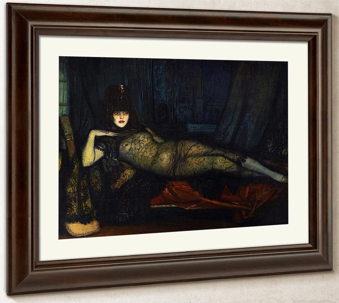 Maja Maldita By Federico Beltran Masses Fine Art Print