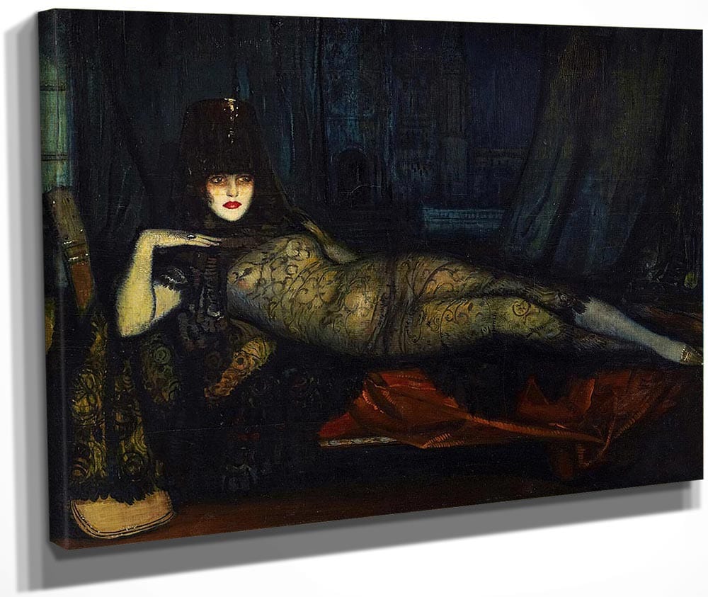 Maja Maldita By Federico Beltran Masses Fine Art Print