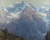 Majestic Alpine Scene By Edgar Payne Fine Art Print
