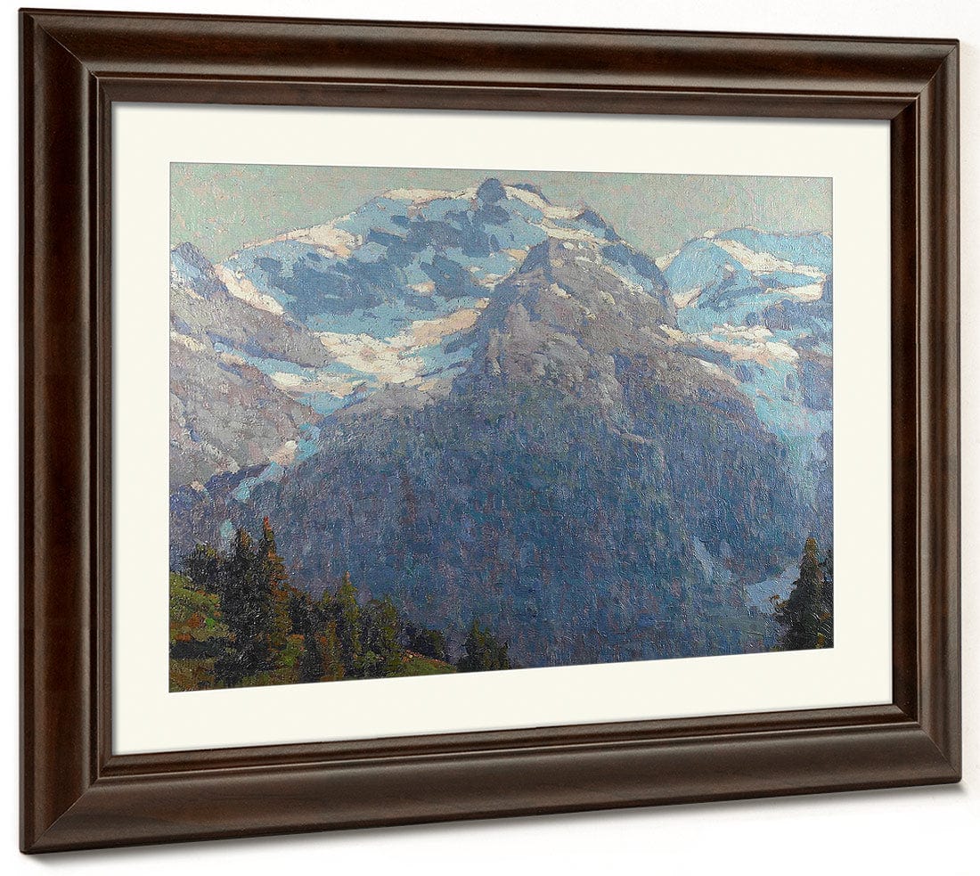 Majestic Alpine Scene By Edgar Payne Fine Art Print