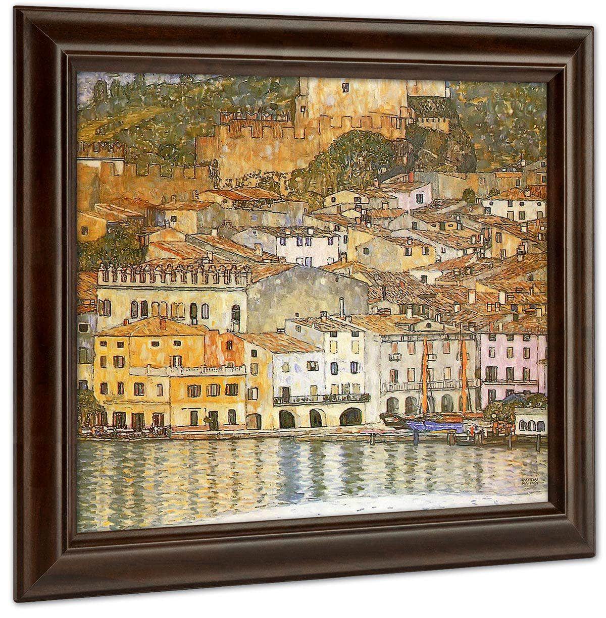 Malcesine On Lake Garda By Gustav Klimt Fine Art Print