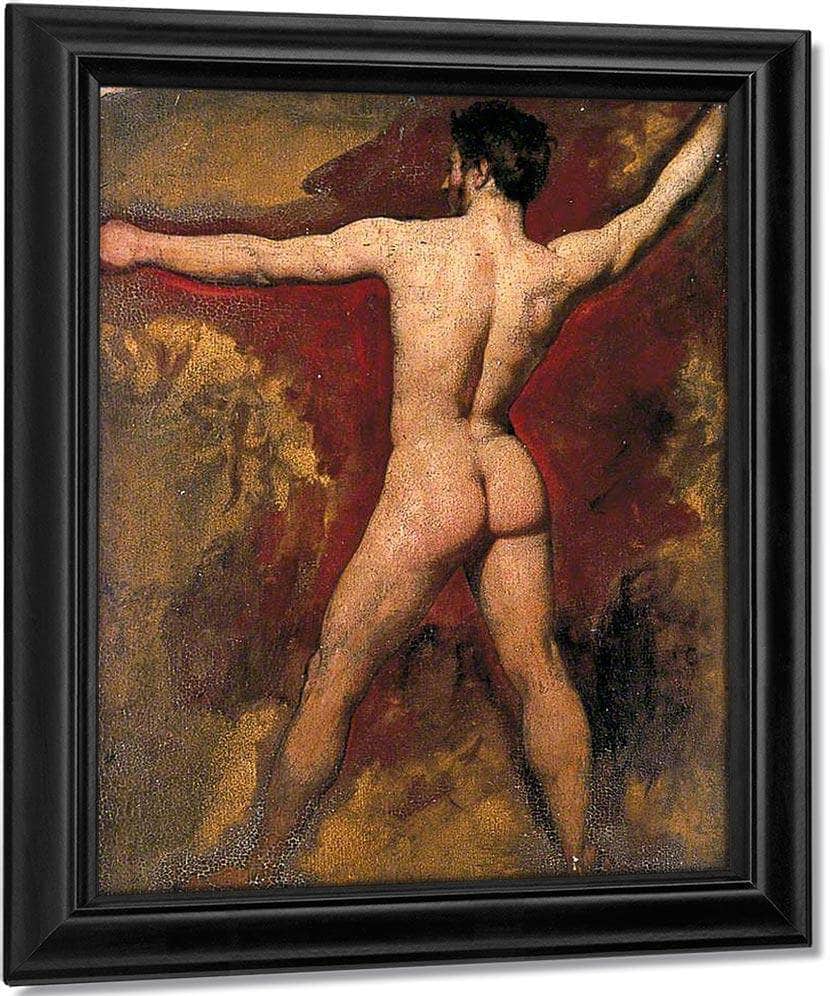 Male Nude 2 By William Etty Fine Art Print