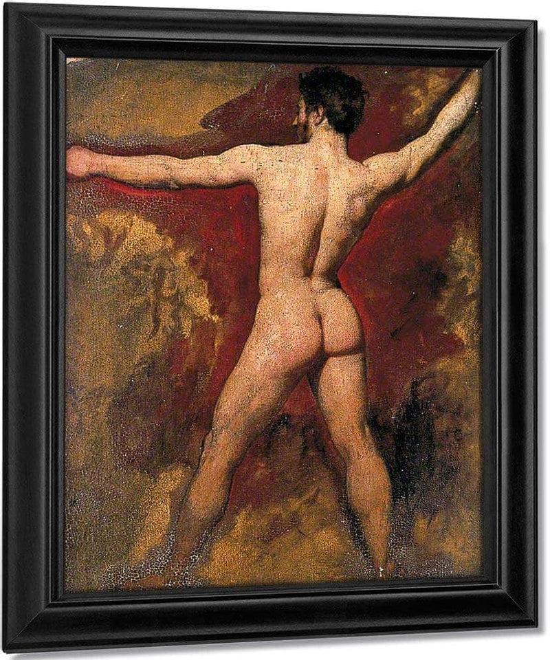 Male Nude 2 By William Etty Fine Art Print