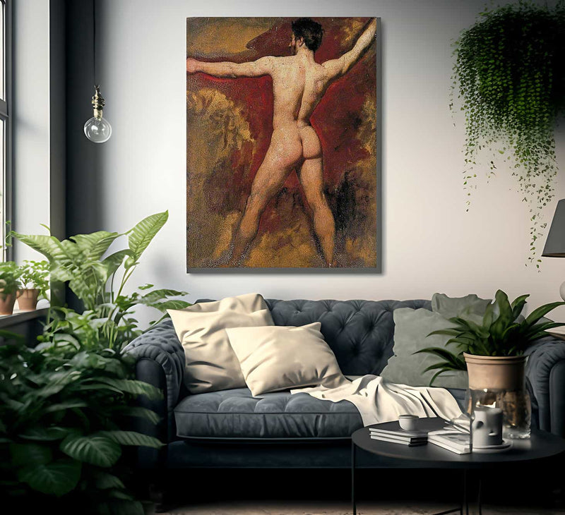 Male Nude 2 By William Etty Fine Art Print