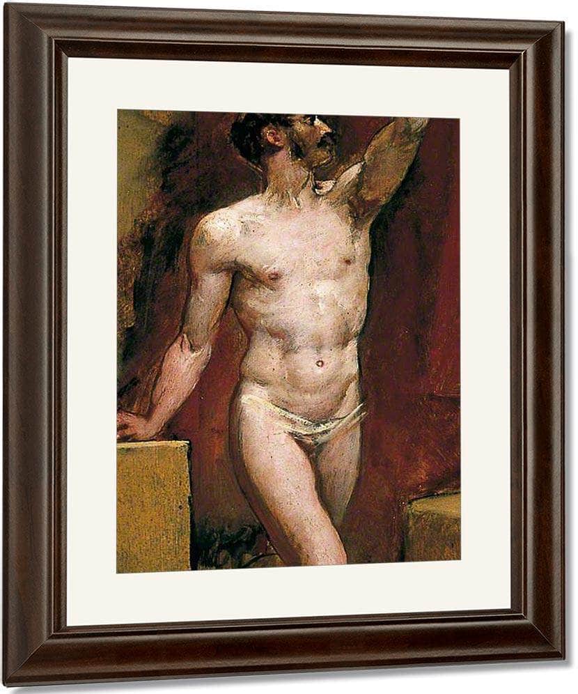 Male Nude 23 By William Etty Fine Art Print