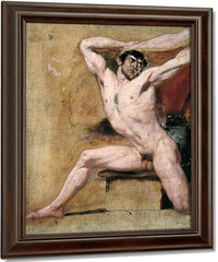 Male Nude 3 By William Etty Fine Art Print
