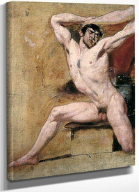 Male Nude 3 By William Etty Fine Art Print