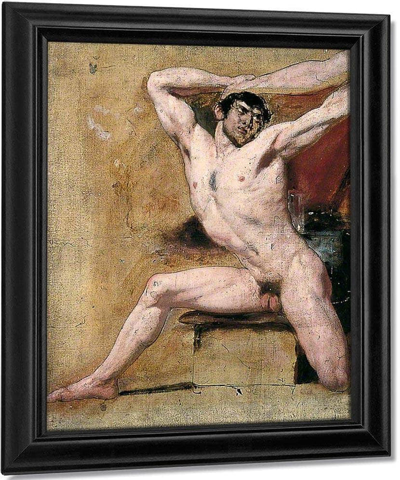 Male Nude 3 By William Etty Fine Art Print