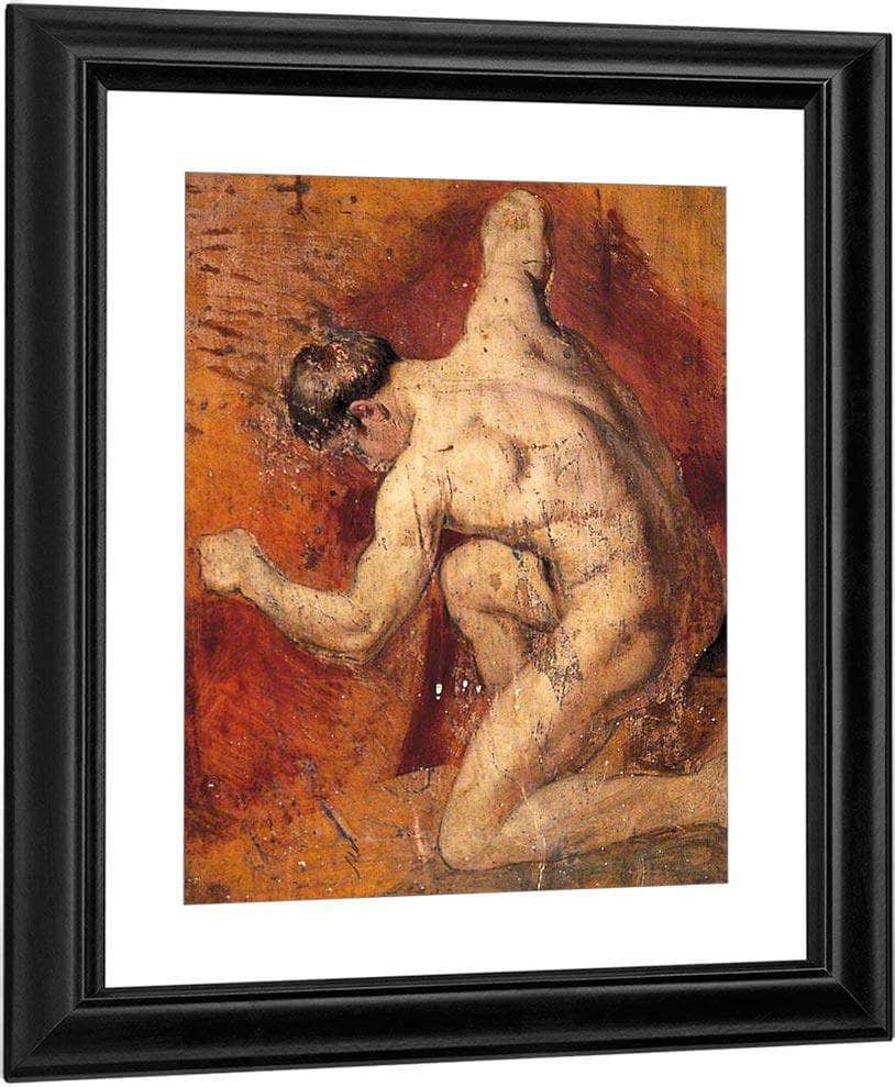 Male Nude 33 By William Etty Fine Art Print