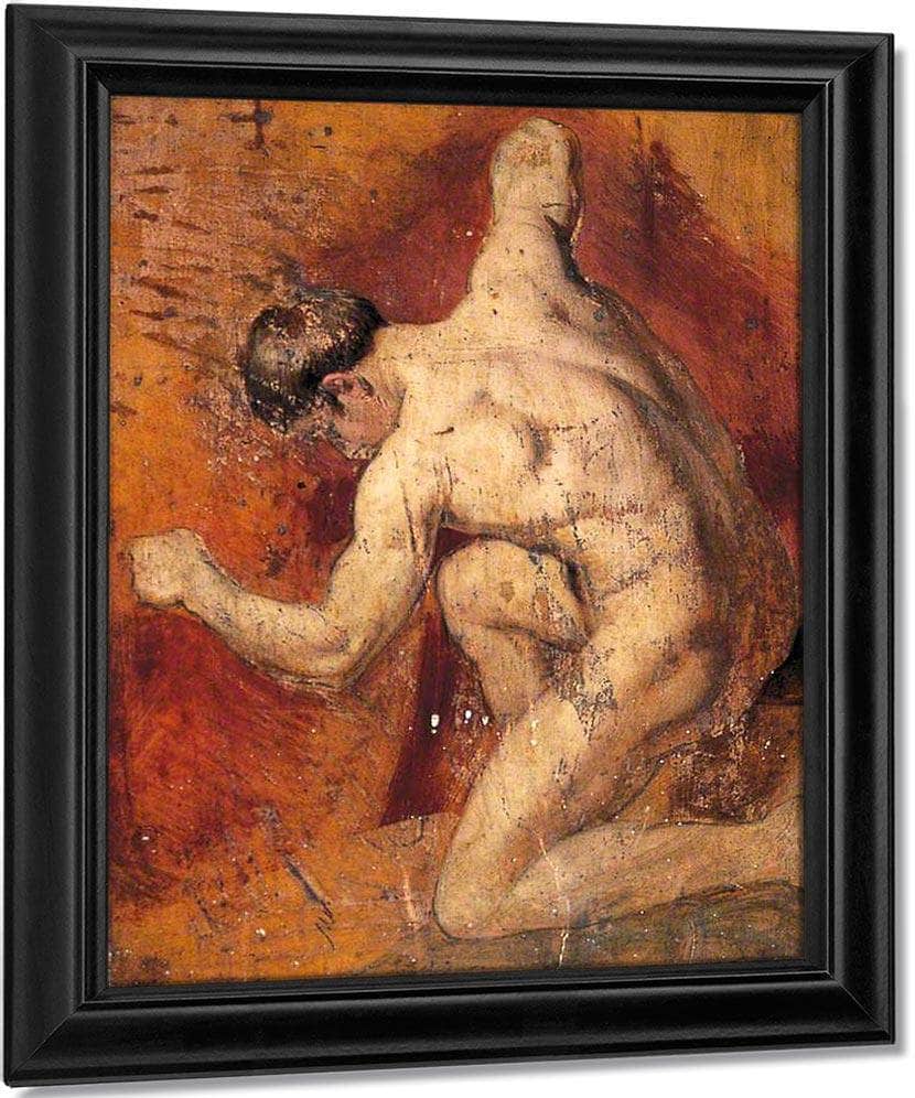 Male Nude 33 By William Etty Fine Art Print