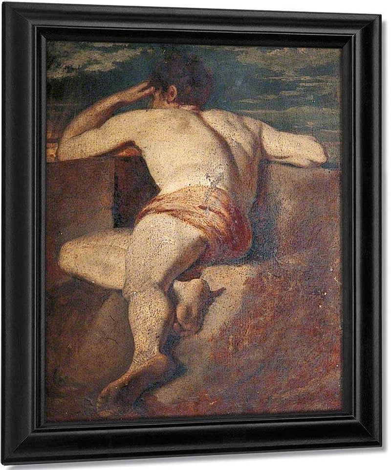 Male Nude 34 By William Etty Fine Art Print
