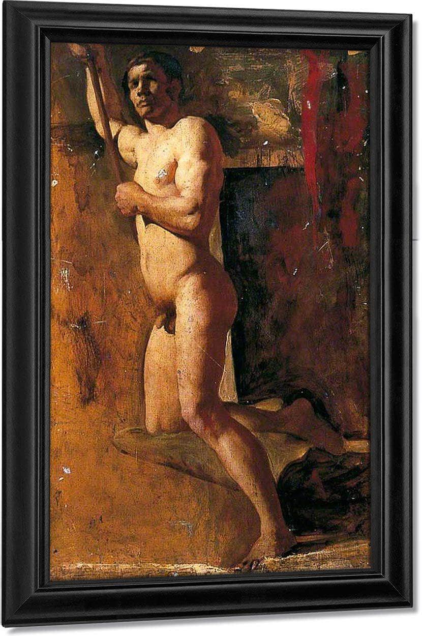 Male Nude 5 By William Etty Fine Art Print